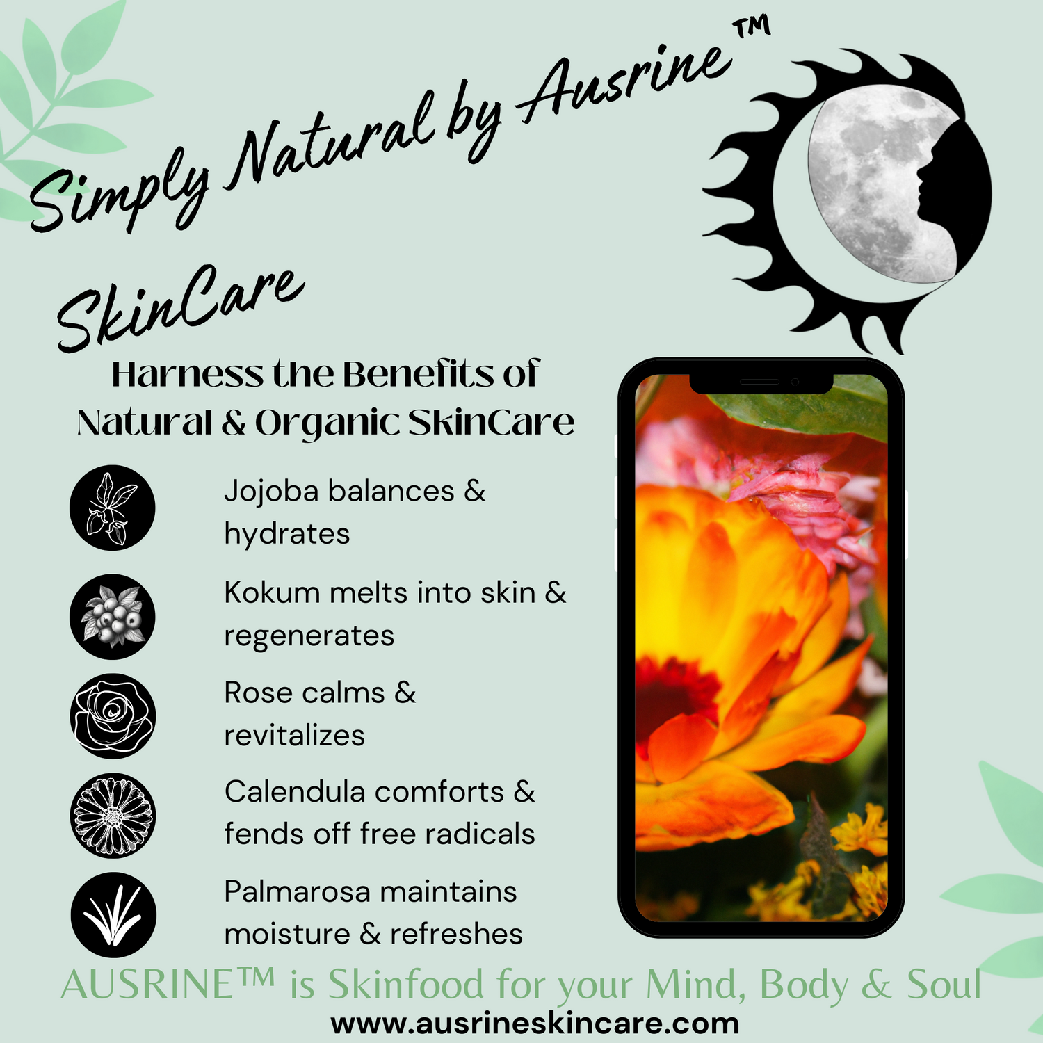 Simply Natural: Harnessing the Skin Benefits of Jojoba Oil, Kokum Butter, Rose, Calendula, and Palmarosa