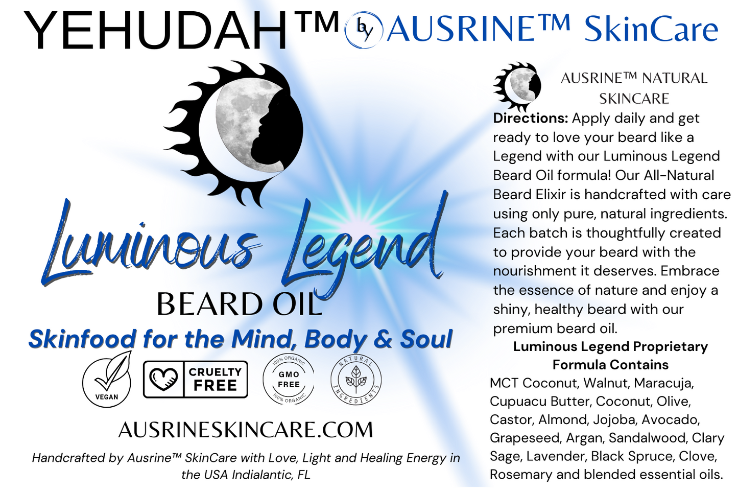 Luminous Legend by Yehudah™ Beard Oil