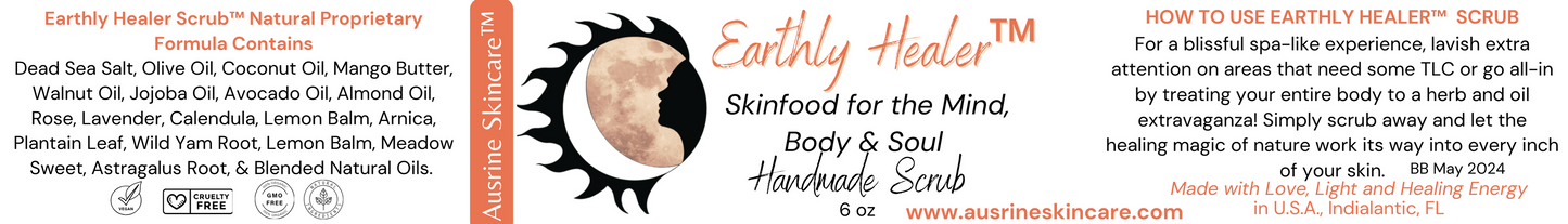 Earthly Healer™ Healing & Nourishing Sea Salt Scrub