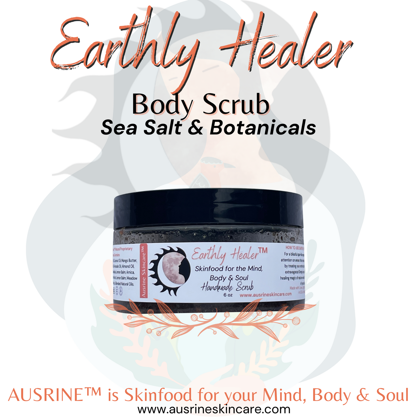 Earthly Healer™ Healing & Nourishing Sea Salt Scrub