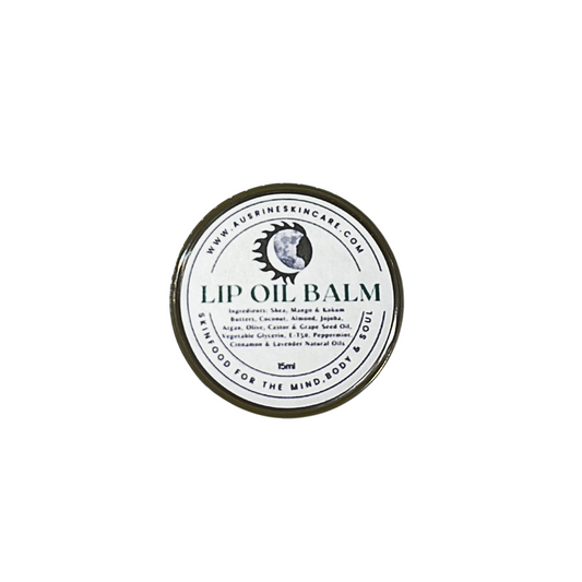 Lip Oil Balm 100% Natural Ingredients with Beeswax